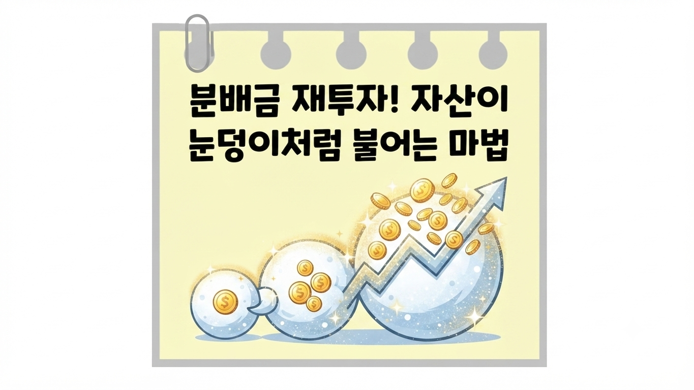 ETF 투자 수익률을 2배로! 분배금 재투자의 마법